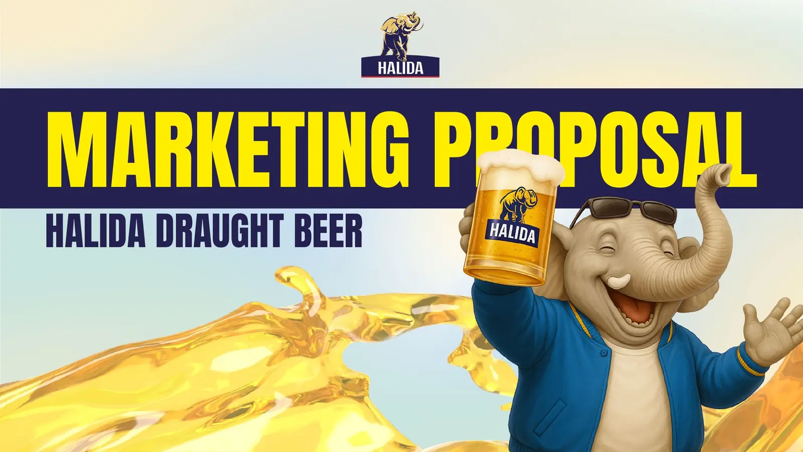Cover case Halida Draught Beer